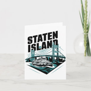 Staten Island New York Ferry _1 Card