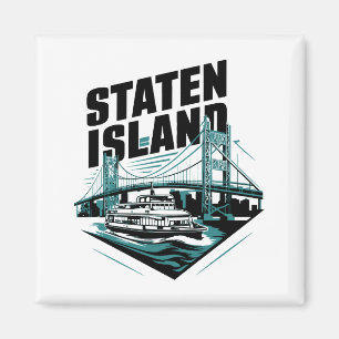 Staten Island New York Ferry  Magnet