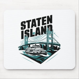 Staten Island New York Ferry Mouse Mat