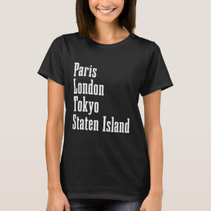 Staten Island New York Retro NY Pride T-Shirt