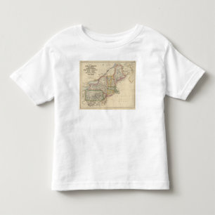 States of Maine, New Hampshire, Vermont Toddler T-Shirt