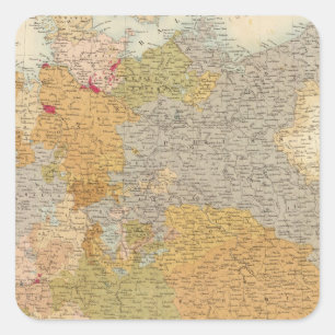 States of the Late Germanic Confederation Square Sticker