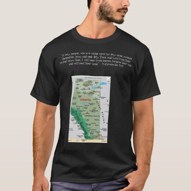 States, provinces, and territories - Alberta T-Shirt (Front)