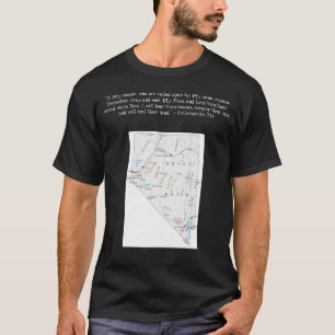 States, provinces, and territories - Nevada T-Shirt