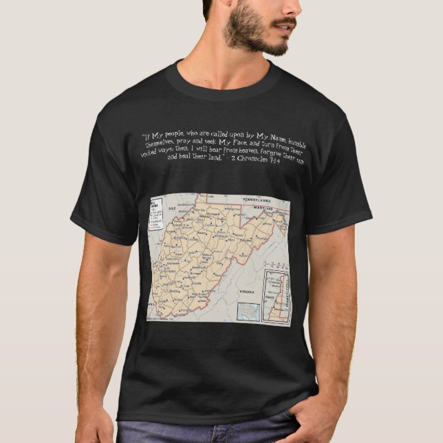 States, provinces, and territories - W. Virginia T-Shirt (Front)