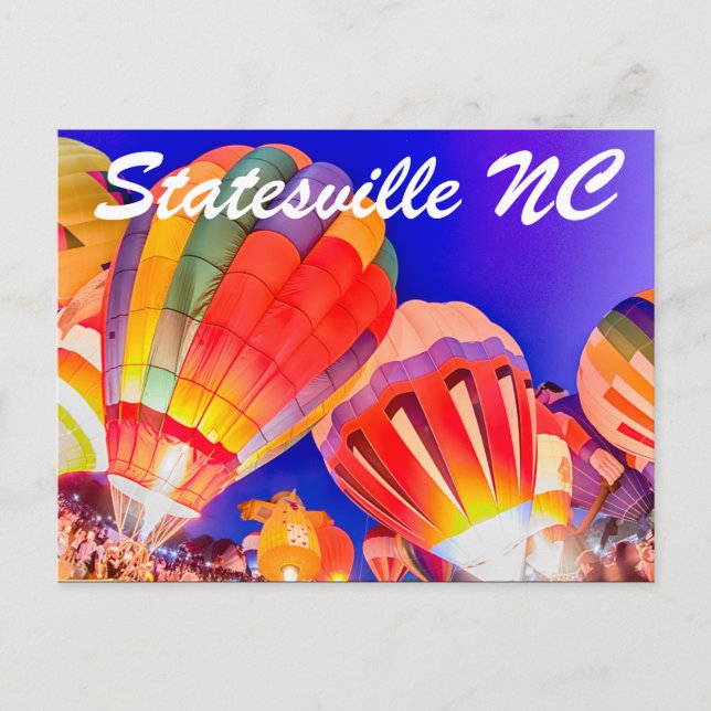 Statesville NC Postcard (Front)