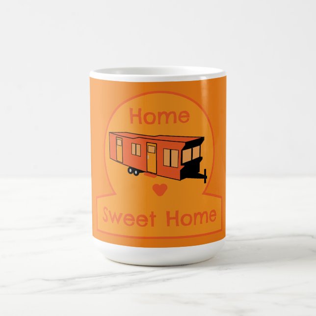 Static Caravan Home Gift Magic Mug (Center)