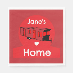 Static Caravan Park Home Napkin