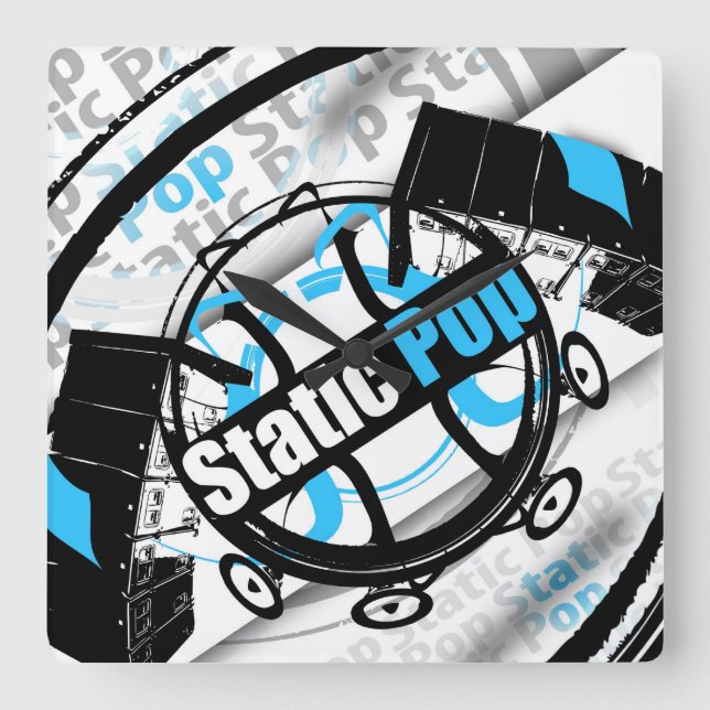 Static Pop Clock (Front)