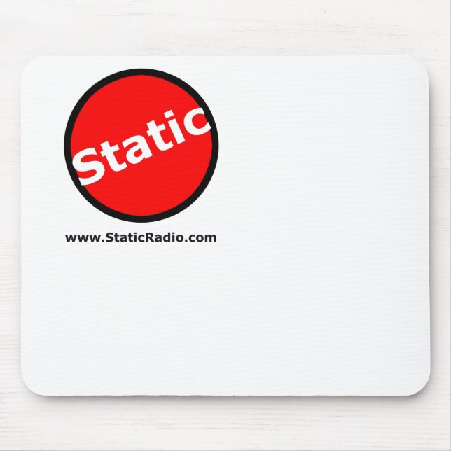Static Radio Mousepad (Front)