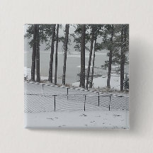 'Static Snow' metallic button