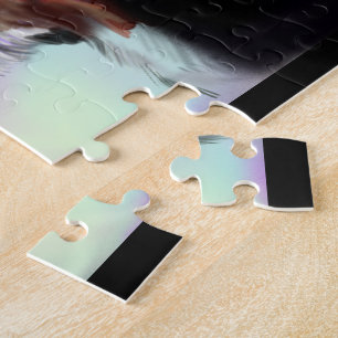 Static Storm Lighting Sabre Jigsaw Puzzle