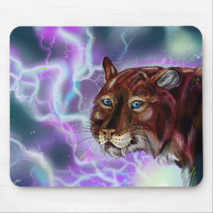 Static Storm Lighting Sabre Mouse Mat