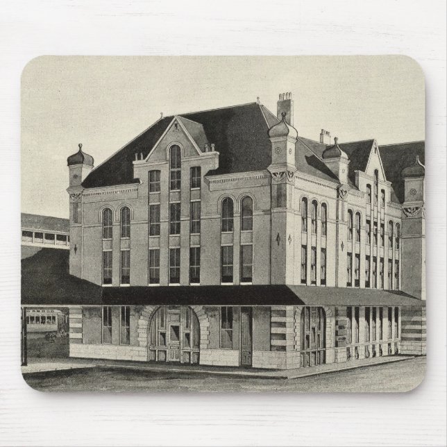 Station, Concord & Montreal Railroad, Concord Mouse Mat (Front)