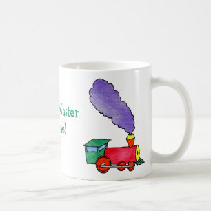 Station Master Choo Choo Train Coffee Mug