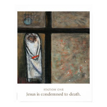 Station One: Jesus is Condemned small poster