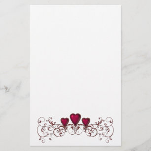 Stationary Award Winner Valentines Stationery