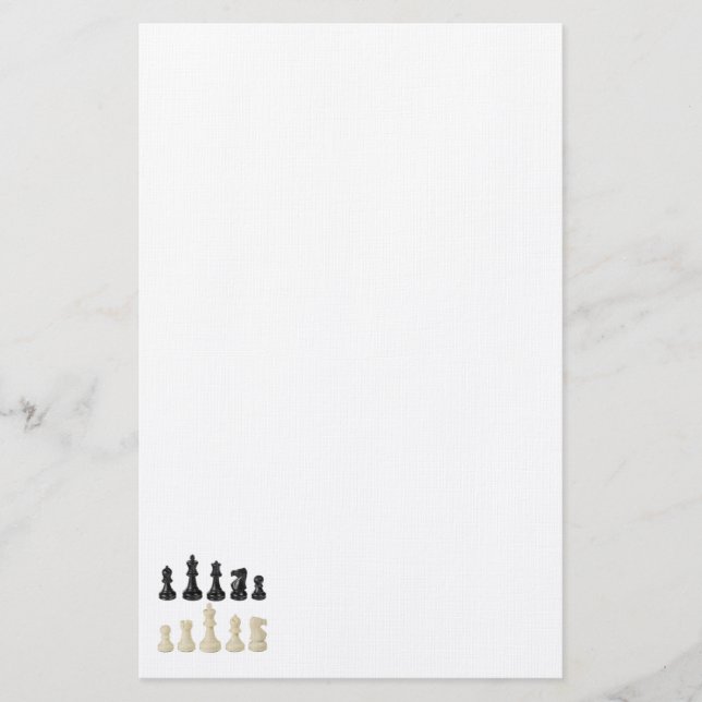 Stationary Chess Stationery (Front)
