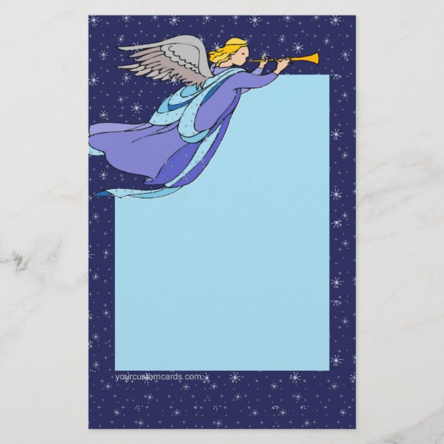 Stationary - Christmas Angel Stationery (Front)
