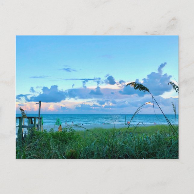 stationary: Melbourne Beach, Florida Postcard (Front)