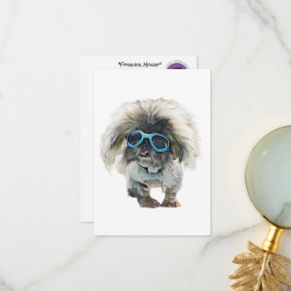 Stationary note card "Forever Mongo"