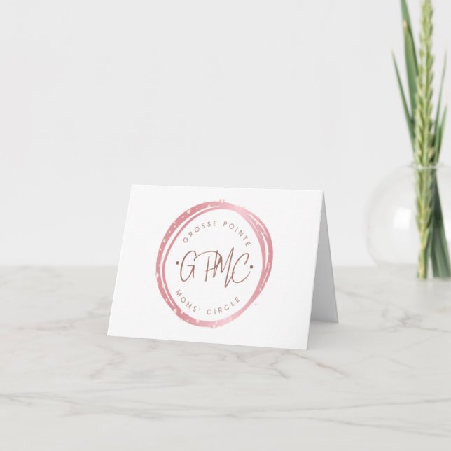 Stationary Thank You Card (Front)