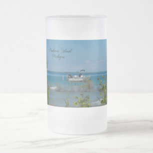 Stationed At Mackinac Frosted Mug