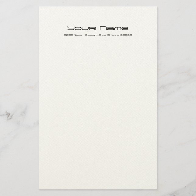 Stationery Felt Paper/ Cream Colour (Front)