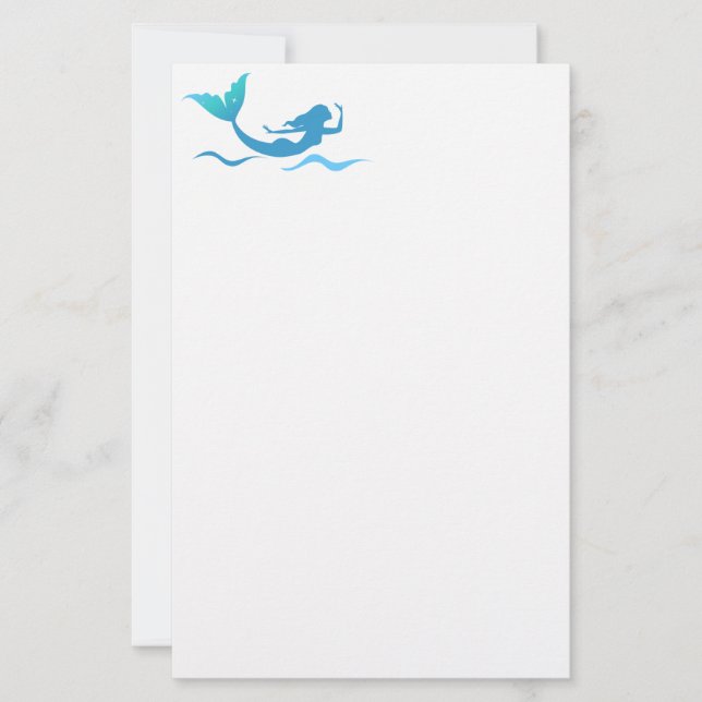 Stationery Mermaid (Front)
