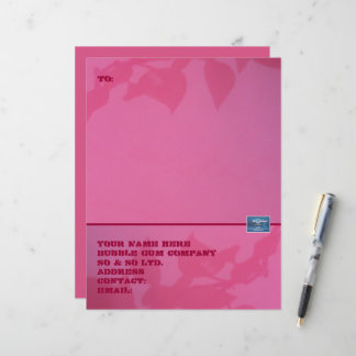 Stationery Paper (Bubble Gum) RFPMDesigns ©️2024