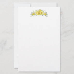 Stationery Paper-Floral