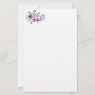 Stationery Paper-Floral