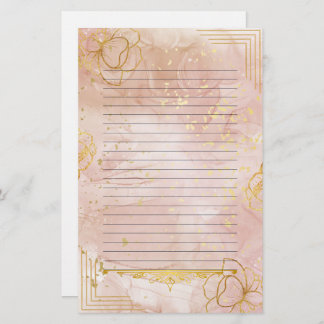 Stationery Paper, Size: 5.5" x 8.5", Paper: Matte,
