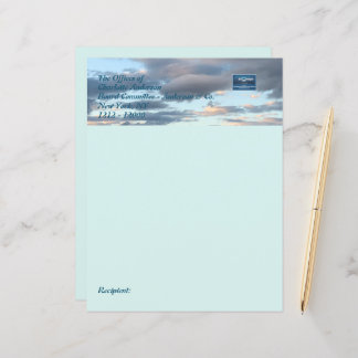 Stationery Paper (Sky Blue) RFPMDesigns ©️2024