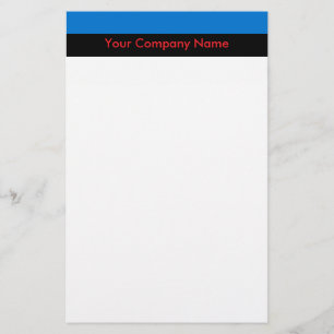 Stationery with Flag of Estonia