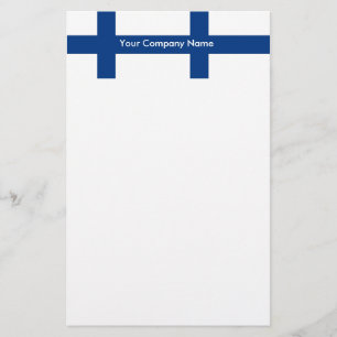Stationery with Flag of Finland