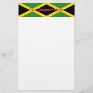 Stationery with Flag of Jamaica
