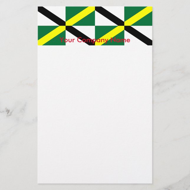 Stationery with Flag of Monterey, California (Front)