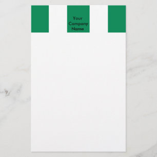 Stationery with Flag of Nigeria