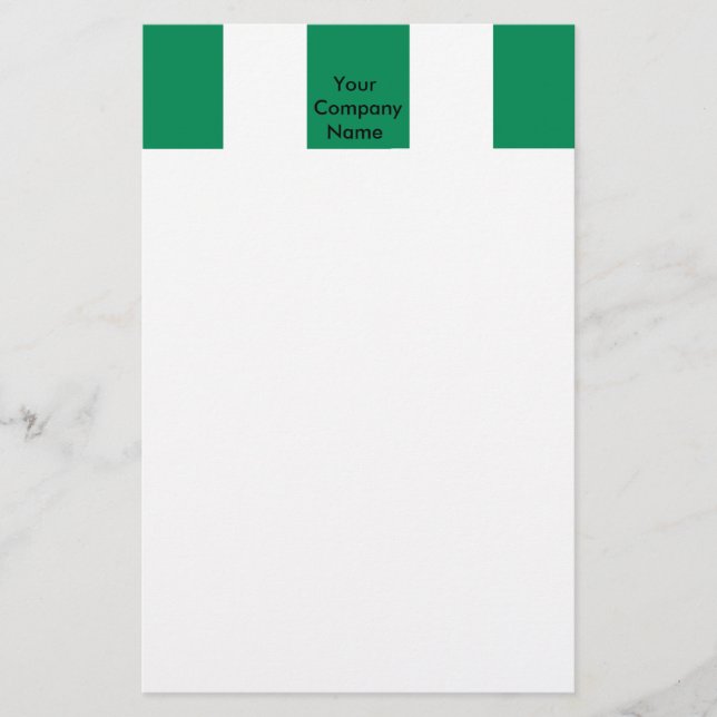 Stationery with Flag of Nigeria (Front)
