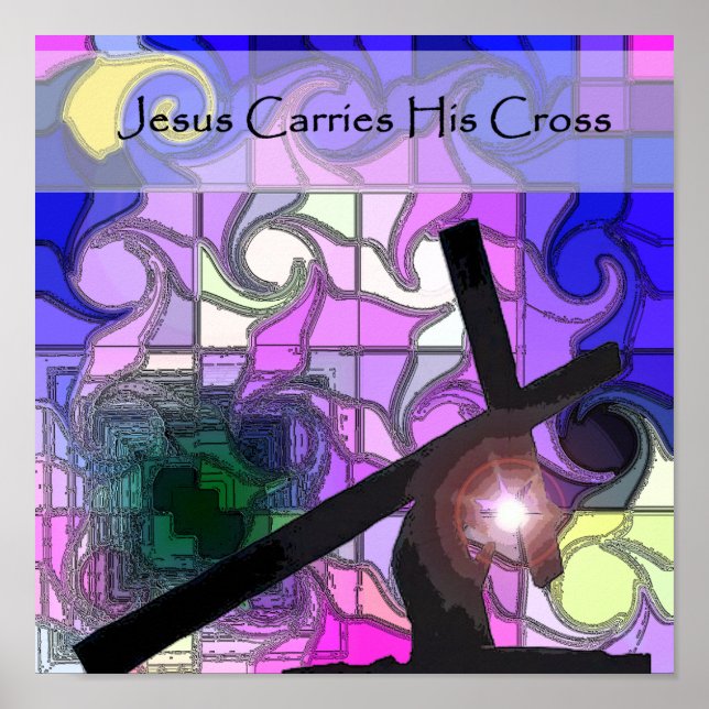 Stations of the Cross 7 Poster (Front)