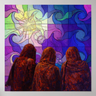 Stations of the Cross: Jesus Speaks to Women Poster