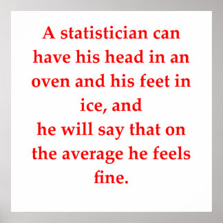 statisitics poster