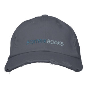 Statism Sucks Embroidered Hat