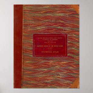 Statistical atlas United States Poster