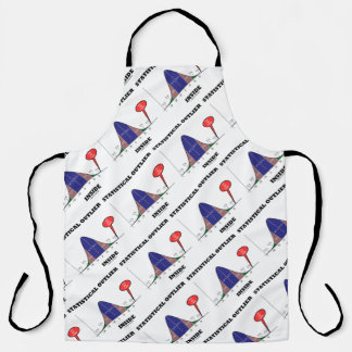 Statistical Outlier Inside You Are There Humour Apron