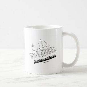 Statistical Spirit Normal Distribution Curve Coffee Mug