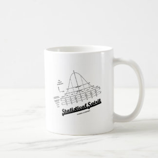 Statistical Spirit Normal Distribution Curve Coffee Mug
