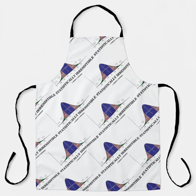 Statistically Irresistible Stats Geek Humour Apron (Front)