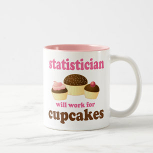 Statistician (Funny) Gift Two-Tone Coffee Mug